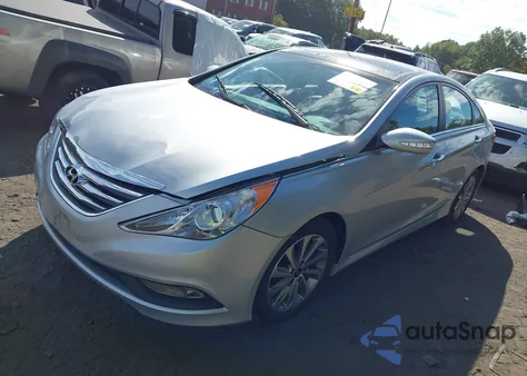 2014 Hyundai Sonata Limited z USA, uszkodzony, nr VIN 5NPEC4AC2EH878777